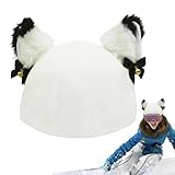 Skihelmüberzug, Skihelm Abdeckung Helme Zubehör Snowboardhelm Schutzhülle Neuheit Skihelm Dekoration Gestrickte Winter Warmer Helmüberzug Für Outdoor Sportarten