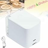 FLTRGO Handheld-Kuchendrucker, Mini-Lebensmitteldrucker, Tragbarer Druckstift In Lebensmittelqualität Für Brot, Kaffee, Gourmet-Kochen ~/