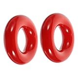 CLISPEED 2 Stück Golf Iron Weighted Rings aus Langlebigem Eisen Trainingshilfe für Golfschwung mit Rutschfestem Griff Verbessert Schwungkraft und Präzision Geeignet für Profi