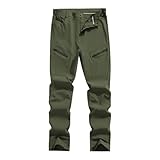 Generisch Regenhose Herren Wasserdicht Funktionshose Überziehhose Arbeitshose Wanderhose Kochhose Winddicht Trekkinghose Wathose Matschhose Outdoorhose Bikewear Fahrradhose Radlerhose