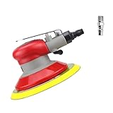Gosera Pneumatischer Schleifer, Luftschleifer, Schleifmaschine, Polierwerkzeug, 150 Mm, Rot