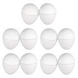 JISADER 10x Ostereier Aus Pappmaché für Ostereiersuche Karnevalspreise Osterparty
