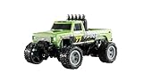 Amewi RC-Monstertruck Die Cast 1:64, Fernsteuerung im Kartenformat, RTR grün