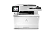HP LaserJet Pro M428fdw Multifunktions-Laserdrucker (512 MB, Drucker, Scanner, Kopierer, Fax, WLAN, LAN, Duplex, Airprint) weiß, 4-in-1