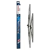 Bosch Twin 653 Front-Scheibenwischer - Set mit 2 Ersatz-Scheibenwischern und vormontiertem Quick-Clip-Adapter - 2 Wischblätter, 650 mm und 400 mm