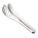 JOINPAYA Anti-Scenen-Brotclip Zange Büfett Brotklammern für Lebensmittelklammern aus Metall wiederverwendbare Lebensmittelklammern Brotklemme aus Edelstahl Rostfreier Silber