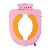 Hygienischer Trainingssitz – Toilettensitz für Kinder, banaler Trainingssitz | zusammenklappbar mit Griffen, Matten zum Ansaugen | Trainingspad für Töpfchen
