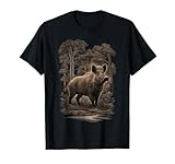 Jäger & Jägerin Wildschwein Jagd Geschenk Jagdkleidung T-Shirt
