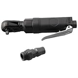 Pneumatischer Ratschenschlüssel mit geradem Schaft für Automobil für Reparatur und industriellen Einsatz, 1/4-Zoll-Antrieb, Arbeitsdruck 90 psi, Drehzahl 160 250 U/min