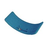 Balance Board Kinder Wackelbrett Balancierbrett mit Rutschfestem Design Tragfähigkeit für Indoor Outdoor Spielen und Training Förderung von Gleichgewicht Koordination und Motorik (Blau)