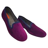 Elegante Damen Hausschuhe Winter – Geschlossene Ballerina-Pantoffeln aus weichem Samt, Warme und Flauschige Hauschuhe mit rutschfester Gummisohle, Bequeme Slip-On Slippers für Zuhause