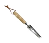 Dehner Unkrautstecher mit Holzgriff, ca. 37 x 3 cm, Edelstahl/Holz