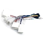 ZDPVK Radiokabelbaum Autoradiokabel ， for Toyota ， for Avensis Tundra Vios ， for Lexus ， for 16-poligen Stromkabelbaum DVD GPS Android Multimedia-Anschluss