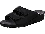 Rohde Damen, Frauen, Pantoletten, Slipper,schluepfschuhe,Slides,Slip-ons,Backless Slipper,Mules,Gartenschuhe,Sommerschuhe,SCHWARZ,39 EU / 6 UK