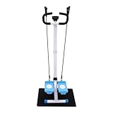 TONFEION Stepper für Zuhause– Stairmaster mit Echtzeit-Display, Widerstandsbändern und Anti-Rutsch-Pads, Höhenverstellbarer Treppensteiger Fitnessgerät, 150kg Tragkraft, Fitness Stepper für Cardio-Tra