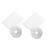 Operitacx Selbstklebendes Insektenschutznetz mit Klettband Atmungsaktives Fenster Fliegengitter Einfach Zuschneidbar Weiß für Effektiven Schutz gegen Mücken und Fliegen im Sommer