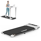 Yagud Laufband für Zuhause, 2 in 1 Walking Pad, 2,5 PS Laufband, Laufband Schreibtisch mit Fernbedienung und LED-Anzeige für Zuhause und Büro, Treadmill for Home 1-6km/h