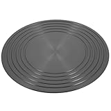 Toyvian Küchen Herdplatte aus Metall Øcm Dicke Hitzeverteilerplatte für Gleichmäßige Wärmeverteilung Schnelles Auftauen und Langsames Garen Praktische Küchenmust Have Platte