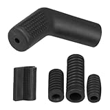 Motorrad-Gummi-Schalthebelabdeckung, 5 x rutschfeste weiche Gummi-Schalthebelsocke, multifunktionaler Schutz, flexibler Schalthebel-Schuhschutz für Dirt Bikes, ATVs