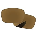 PapaViva Ersatzgläser für Costa Del Mar Bloke Sonnenbrille, Bronze-Gold, 0