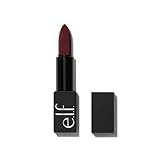 e.l.f. O Face Satin Lipstick, Reichhaltig Pigmentierter, Pflegender & Langanhaltender Cremiger Lippenstift, Mit Jojoba, Vegan & Tierversuchsfrei, Smolder, 3,8 g
