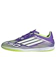 adidas Unisex F50 Club Indoor Football Boots Fußballschuhe, Purple Rush/FTWR White/Lucid Lemon, 44 2/3 EU