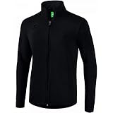 Erima Herren Basic Sweat Jacke (2071801), schwarz, M