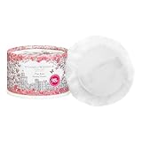 Woods of Windsor Rose Talkumpuder, blumiger Staubpuder mit Body Puff, duftendes Puder für Frauen zur Unterstützung der Geruchskontrolle und Scheuerung, echter Rosenduft 100g
