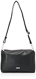 L.CREDI Unisex Ella Handbag, schwarz