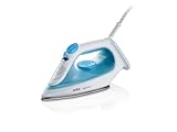 Braun Dampfbügeleisen TexStyle 1 SI1029BL, Bügeleisen, Antihaft, 120g/min Dampfstoß, Entkalkungssystem & Sprühfunktion, Leitungswassergeeignet, schnelles Aufheitzen (35s), EcoModus, 220ml, 1900W, Blau