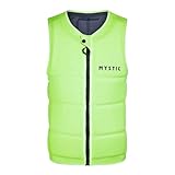 Mystic Brand Wake FrontZip Prallschutzweste 2021 Yellow 40 L
