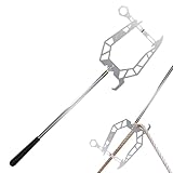 Bootshaken zum Andocken – U-förmige Boots-Dockingstange, Festmacher-Seileinfädler, robuste Mehrzweck-Parkstange, Festmacher-Haken für Boote, sicheres Andocken