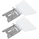 Leatikall 2 Stück Doppelschleifer-Augenschutz, 304, kleines Edelstahlgehäuse, Werkzeugschutz, Zubehör, S