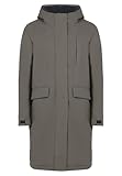 ELKLINE Damen Winterparka Berlin | Oversized Wintermantel halblang | wasserdicht warm | große Taschen 2019067, Größe:50, Farbe:Khaki