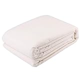 Lawei Polsterwatte Vlieswatte Volumenvlies 230 x 183cm Waschbar Baumwoll Quiltwatte Weich & Natürlich Baumwolle Quiltwatte für Kissenfüllung Quilts
