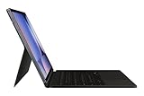 Samsung Book Cover Keyboard EF-DX825 für das Galaxy Tab S10+| Tab S9+| Tab S9 FE+ mit QWERTZ-Tastatur und AI-Taste, Zweiteilige Tablet-Hülle, schlankes Design, S Pen Fach, Schwarz