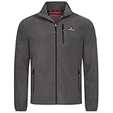 Höhenhorn Eigler Herren Fleece Jacke Full Zip Grau Gr. M