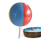 Pool Temp Gauge, Indoor Temperature Meter, Floating Easy-Read Thermometer with String, 40.5cm/15.94 inches, Ideal for Cold Plunge, Hot Tub, Ice Bath, Spa, Aquarium, Pond
