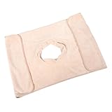 Alipis Wiederverwendbare Massagebett Abdeckung mit Gesichtsloch Weiches Strapazierfähiges Tuch für Beauty Salon Spa und Massage Atmungsaktives Hautfreundliches Massagetisch bezug in
