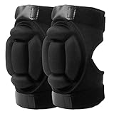 JUJNE Knieschoner für Erwachsene und Kinder, Kniebandage, Schutz, Radfahren, Antikollision, Kniepolster, Wrap, XS