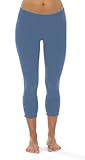 Beyond Yoga Geraffte Leggings, Damen, Blue Jay, Large