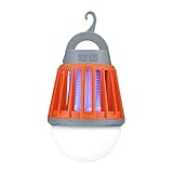 DFJU Moskito Campinglicht USB-Ladelampe Mückenvernichter Mehrzweck-Schädlingsbekämpfer Wasserdichter Mörder Hängende LED-Mückenvertreiber-Laterne (Farbe : Grün)