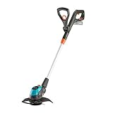 GARDENA Akku-Trimmer EasyCut 23/18V P4A Set; 230mm Schnittkreis, verstellb. Griff, Pflanzenschutzbügel; enthält Trimmer EasyCut 23/18V P4A (ohne Akku) und Starter-Kit P4A PBA 18V/72 + AL 1830CV