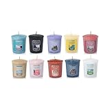 Yankee Candle Set mit 10 Kerzen, verschiedenen Düften