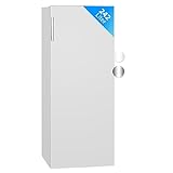 Bomann® freistehender Vollraumkühlschrank | Standkühlschrank groß 242 Liter | inkl. LED-Beleuchtung | ideal für Getränke und Lebensmittel | Türanschlag wechselbar | VS 7316.1 weiß