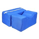 CALLARON 2 Stück Fußstützkissen Blau Hand fuß schutzpolster Druckentlastendes Waschbares Lagerungskissen für Ältere und Bettlägerige Patienten zur Schmerzreduktion und Heilungsförderung