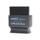 Veepeak OBDCheck BLE Bluetooth 4.0 OBD II Diagnosegerät Auto Diagnose Codeleser Scanner kompatibel mit iOS UND Android