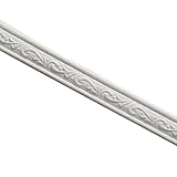 Wandrandbesatz | Selbstklebende Wand Bordüre | Wasserdichter 3D Wandabschluss Streifen | Dekorative Wandlinien Für Wohnzimmer Schlafzimmer Küche Bad Renovierung Tapetenleiste 230cm Länge Zuhause