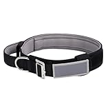 Choker Kette Collar Cursor Leichtes Haustier-Hundehalsband Explosionssicheres Traktions-Halsband für große Hunde Leuchthalsband Hund (A, M)