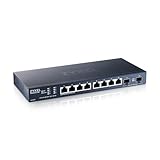 Zyxel 8-Port Multi-Gig 2.5G Cloud/Smart Managed Switch mit 2 x10G SFP+, |Tisch- oder Wandmontage [XMG1915-10E]